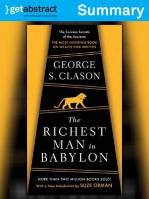 cover image of The Richest Man in Babylon (Summary)